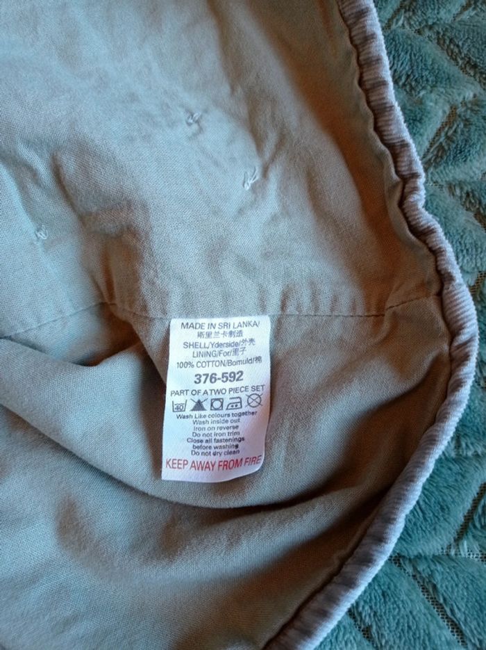 Robe velours kaki 9 mois - photo numéro 6