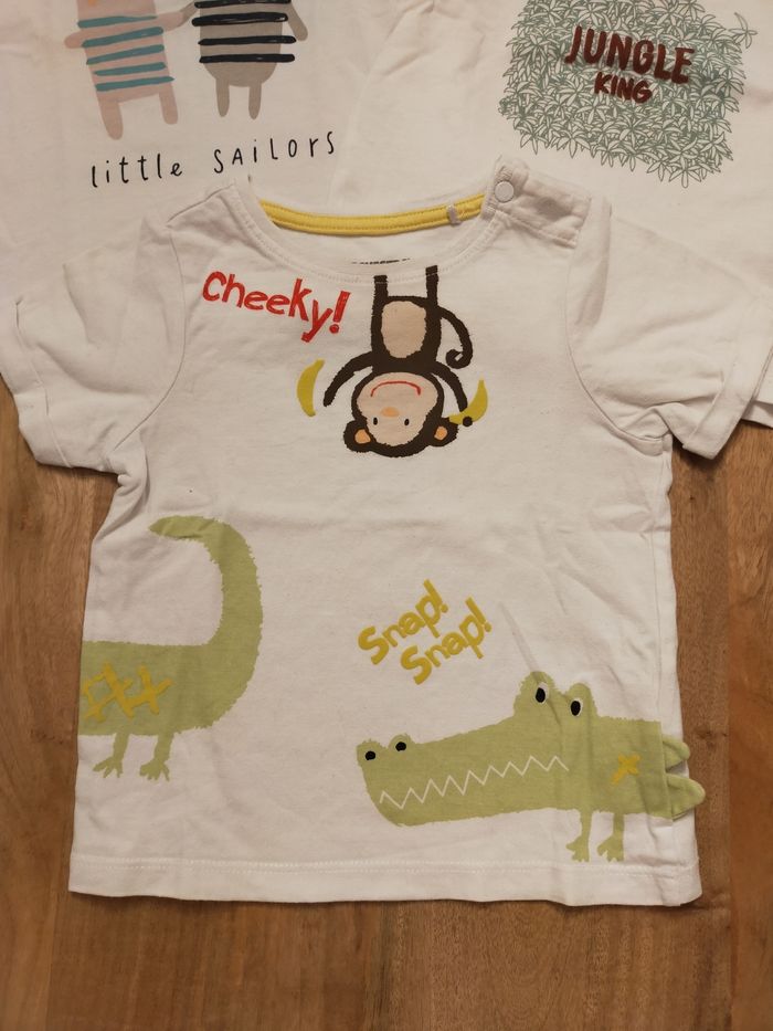 Lot de 3 t-shirts animaux 18 mois - photo numéro 2