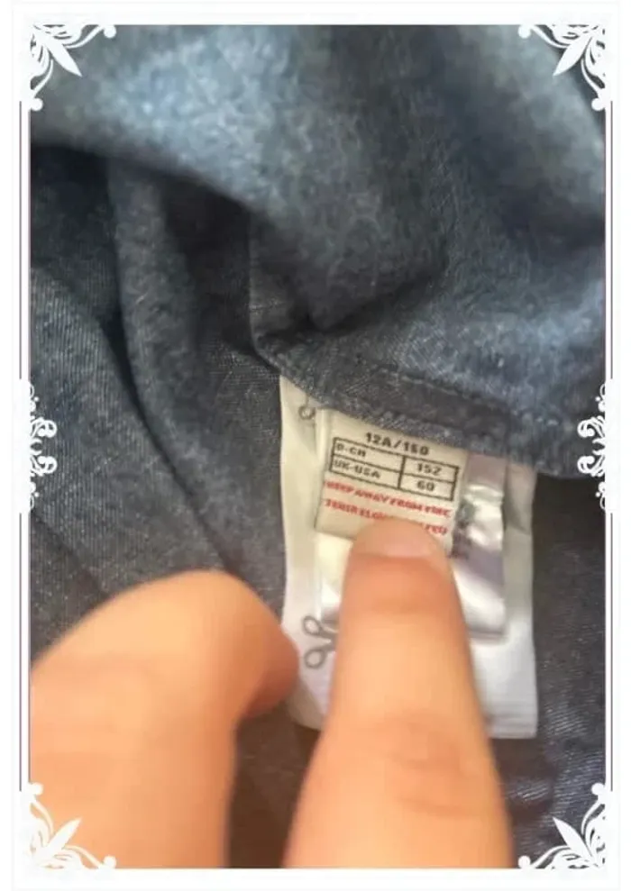 👗 Robe en jean Cyrillus – Taille 12 ans 💙 - photo numéro 4