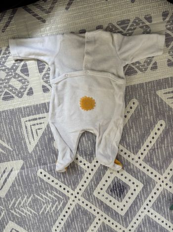 Pyjama velours 1 mois