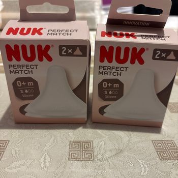 Lot de 2 titine nuk perfect match 0+m taille s