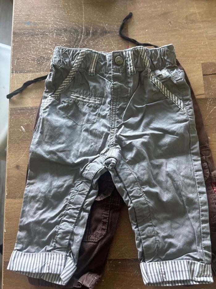 Lot 5 pantalon 6 mois - photo numéro 3