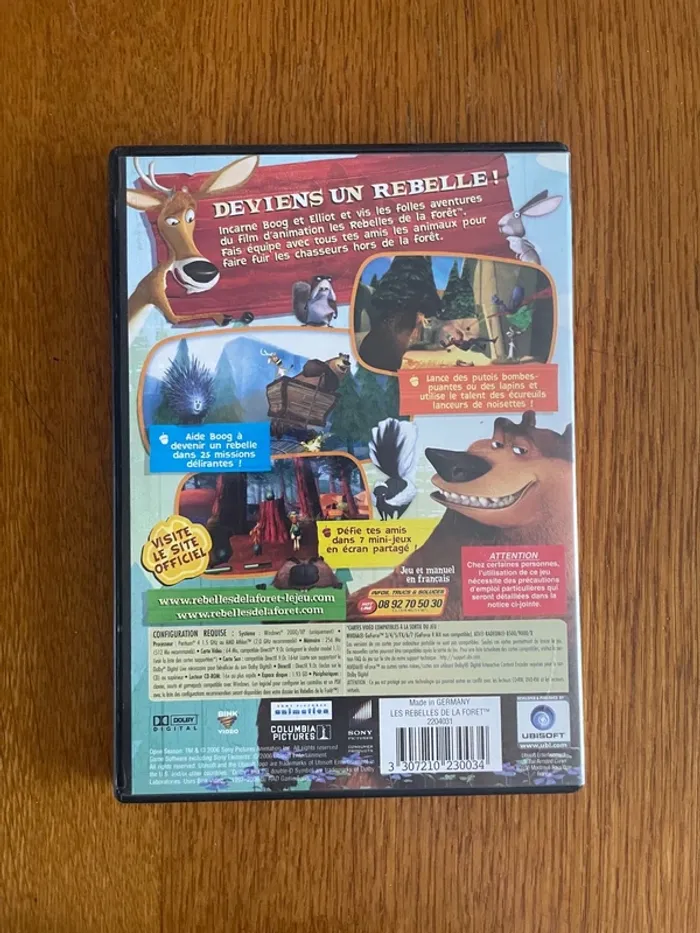 Jeu Pc les rebelles de la forêt - photo numéro 3