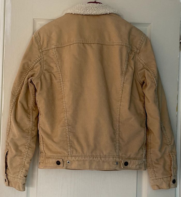 Veste Levi’s velours côtelé beige - photo numéro 2