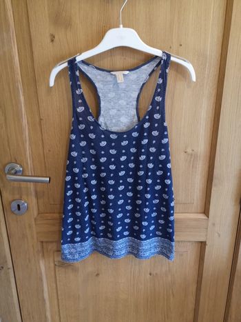 Débardeur Springfield en bleu Xs