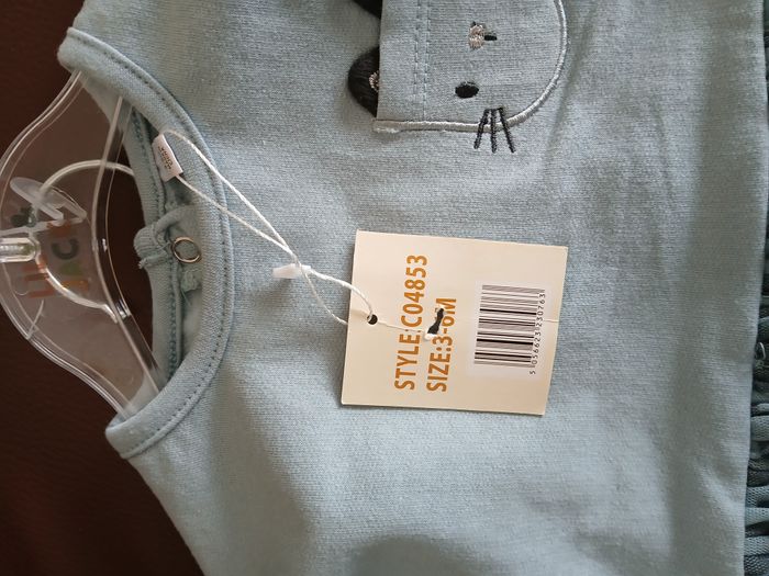 ensemble robe tunique pantalon bebe fille Lily & Jack 3/6 mois - photo numéro 4