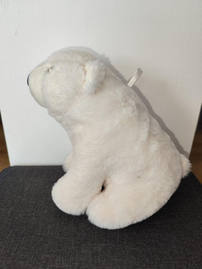 Peluche ours polaire , très bon état - photo numéro 3