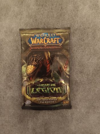 Booster Warcraft marche de la légion 