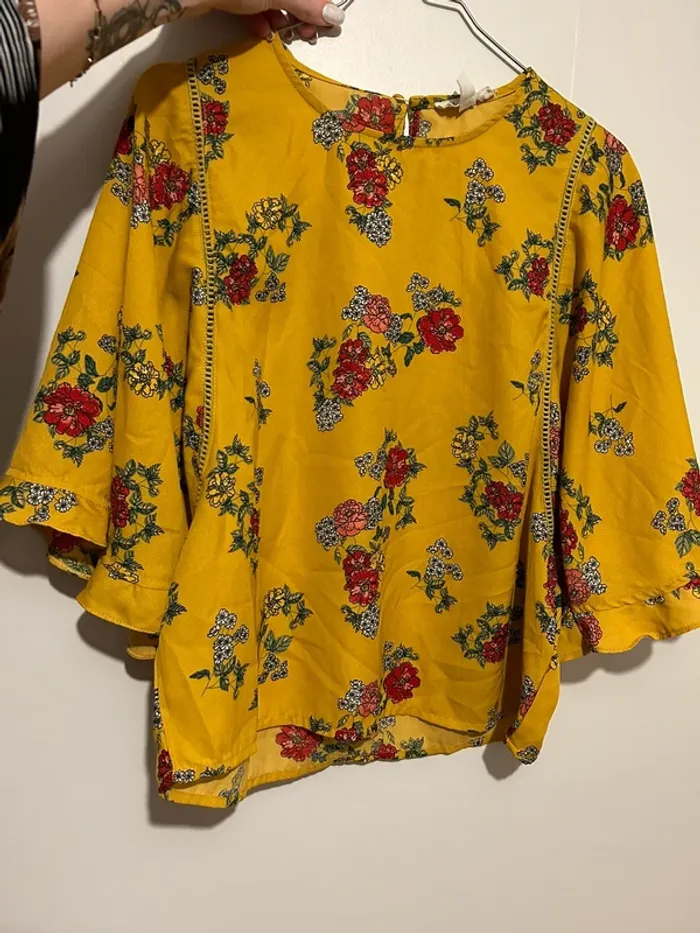 Blouse jaune