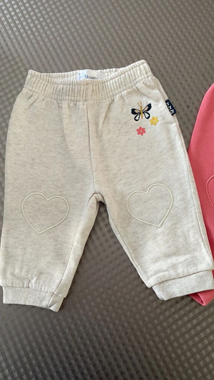 Lot de 2 pantalons 6 mois - photo numéro 2