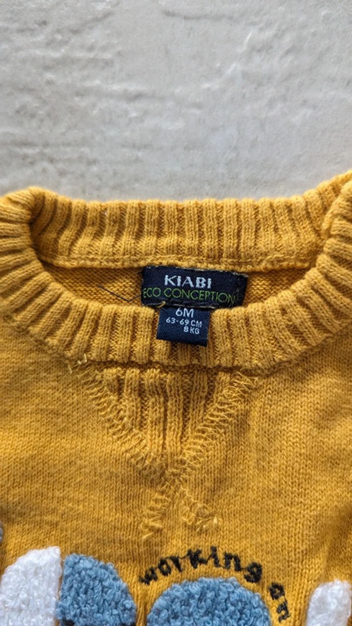 Pull garçon 6 mois - photo numéro 2