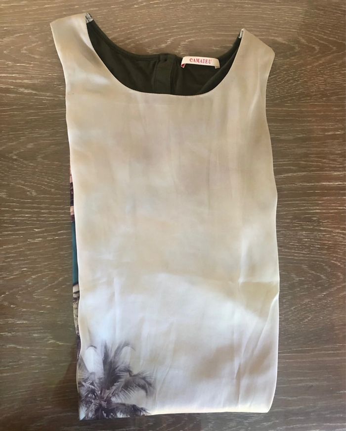 27 - Robe fluide kaki camaieu - photo numéro 6