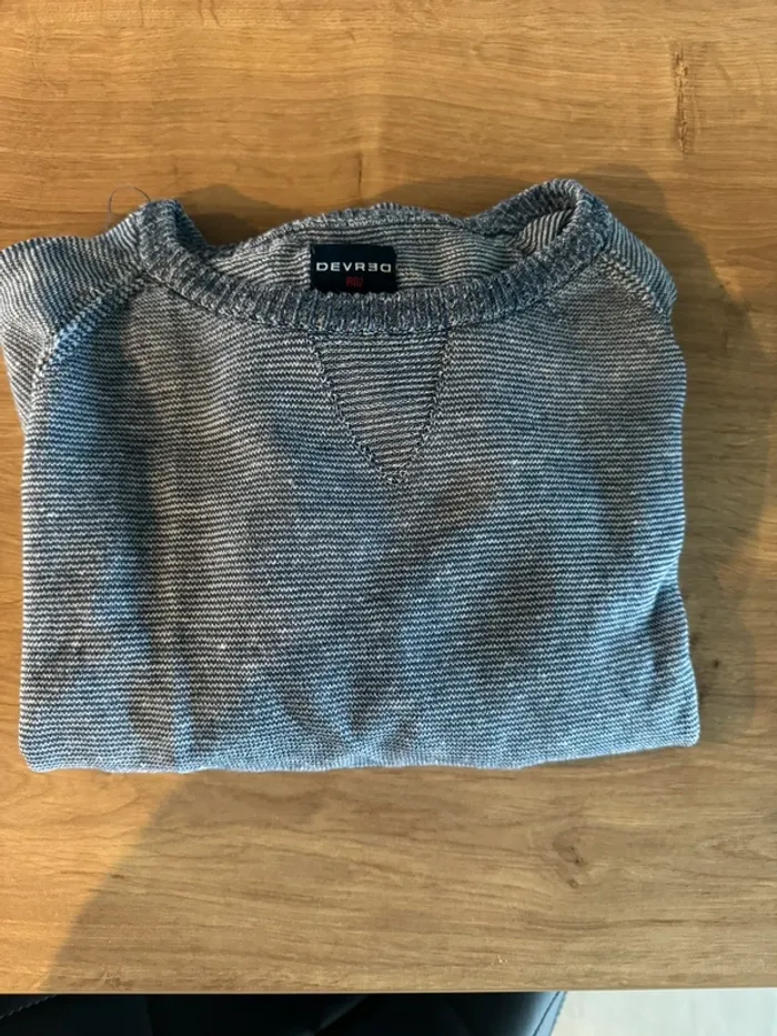 Pull Devred - Fluide - Bleu - photo numéro 4