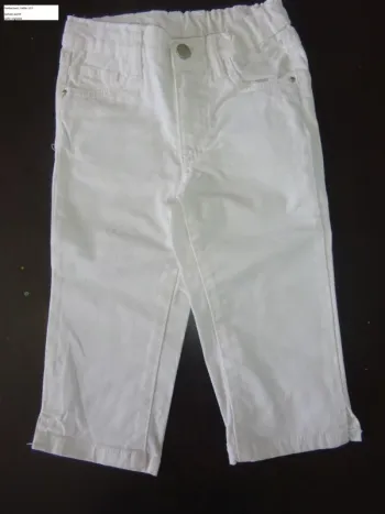 Pantalon court fille 7 ans