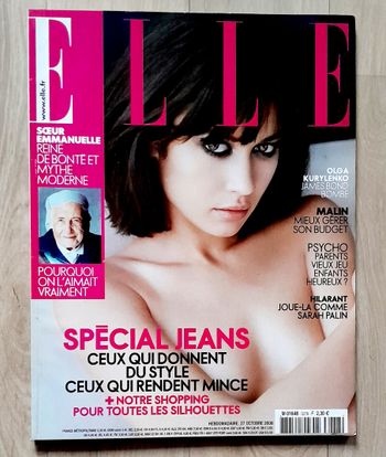 Magazine Elle n°3278 octobre 2008 spécial Olga Kurylenko