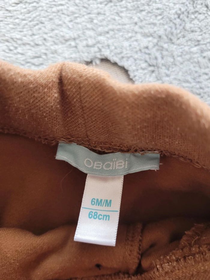 Lot de 2 pantalons 6 mois - photo numéro 7
