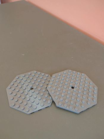 Plaque Lego Octogonale