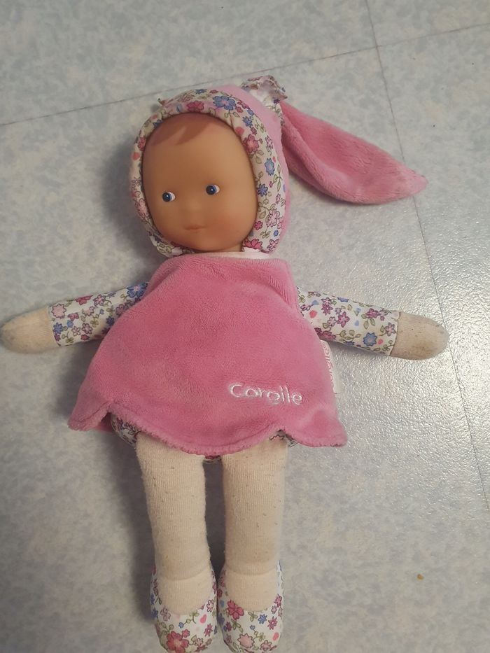 Poupee chiffon corolle miss rose