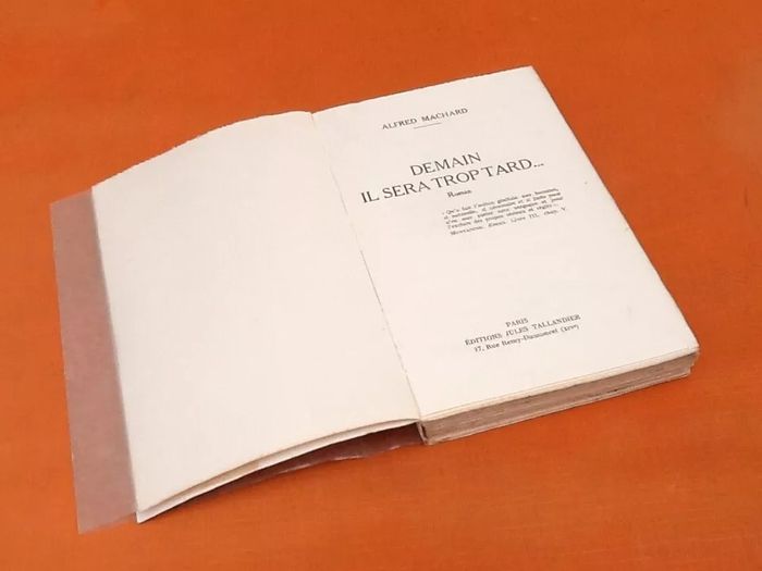 Alfred Machard Demain il sera trop tard (1954) - photo numéro 5