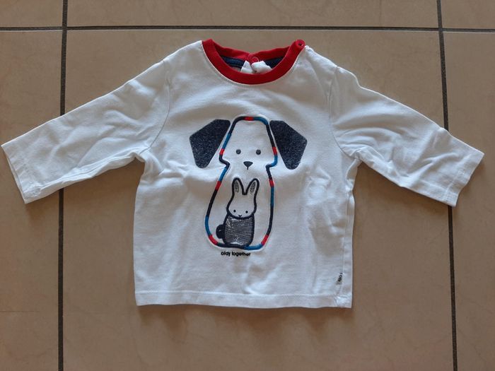 Lot de 6 tee shirts manches longues 3 mois - photo numéro 8