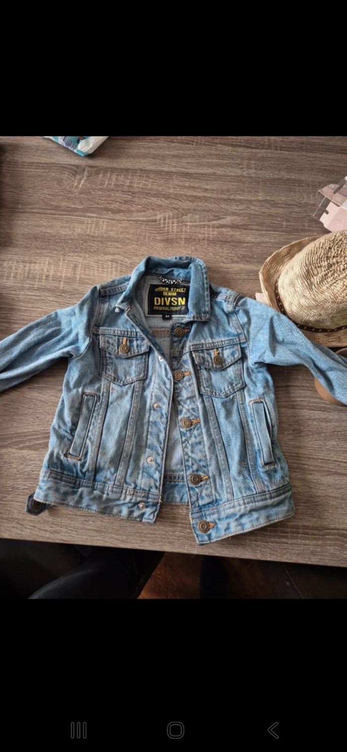 Veste en jeans enfant