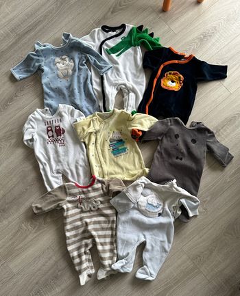 Lot pyjamas velours 3 mois