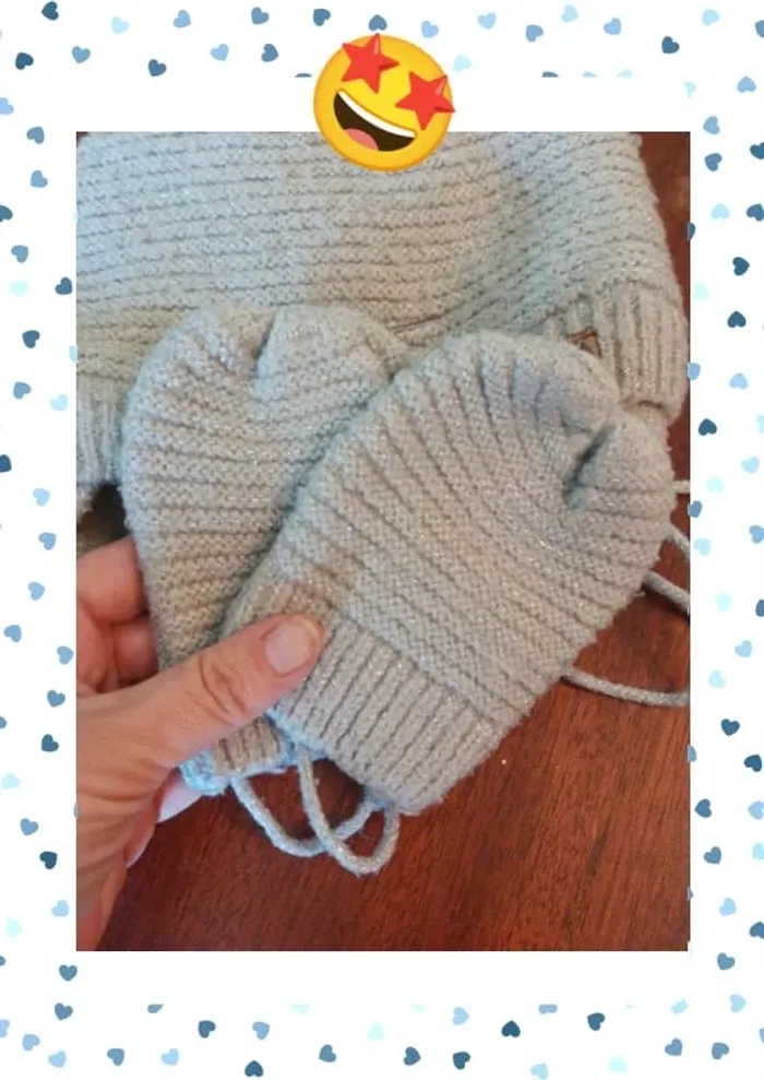 Ensemble bonnet moufle - photo numéro 4