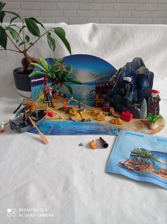 Playmobil - calendrier de lavent 6625- ile des pirates