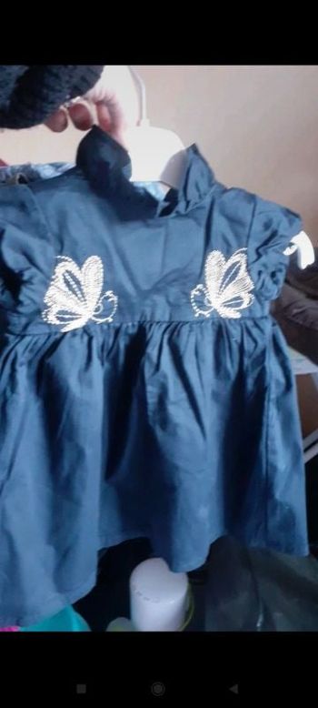 #kytie6moisfille. Robe manche courte taille 6 mois