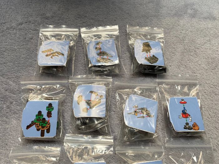 Lot de 19 surprises lego star wars thème noël - photo numéro 2