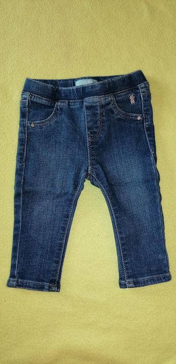 Pantalon jean fille 6 mois