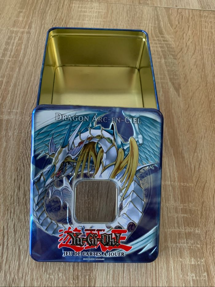 Boîte métal Yu gi oh dragon arc en ciel de 1996 - photo numéro 9