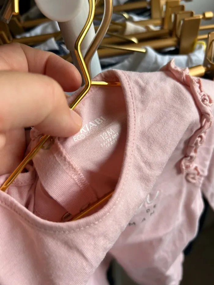 Joli ensemble Kiabi taille 12 mois état impeccable - photo numéro 2