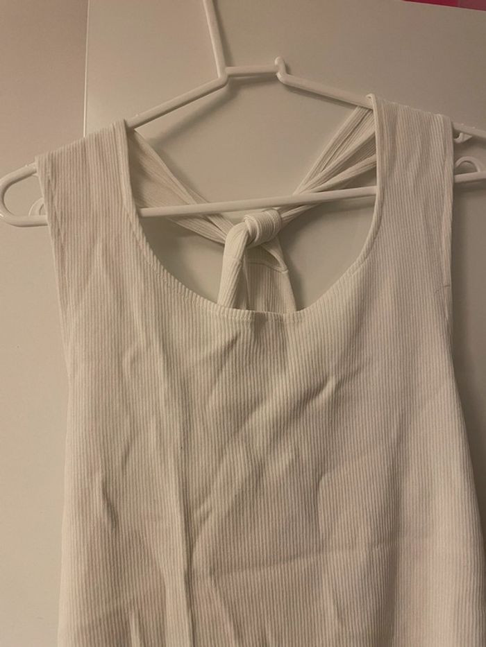 Débardeur Maje blanc - photo numéro 4
