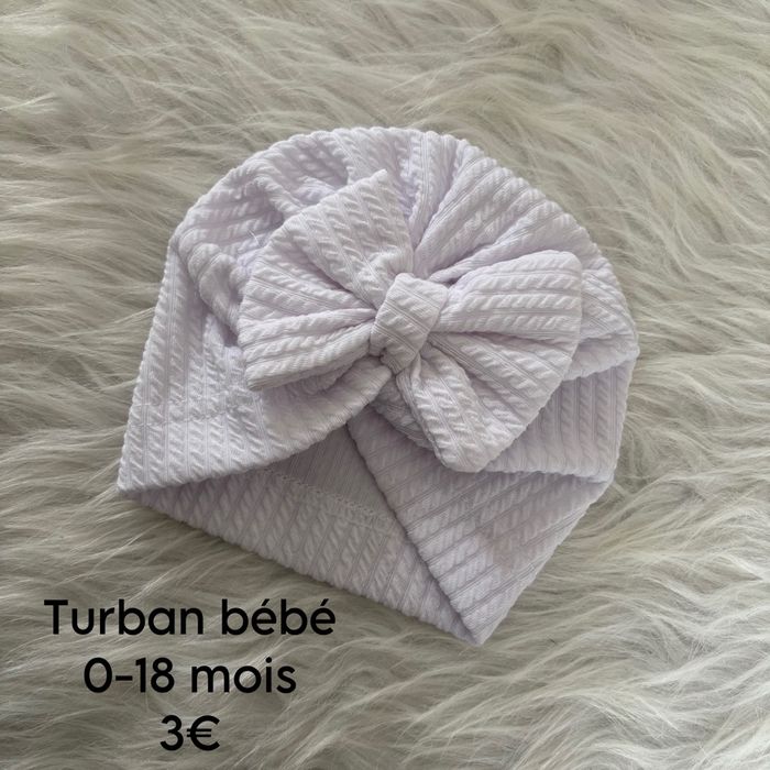 Turban bébé 0-18 mois