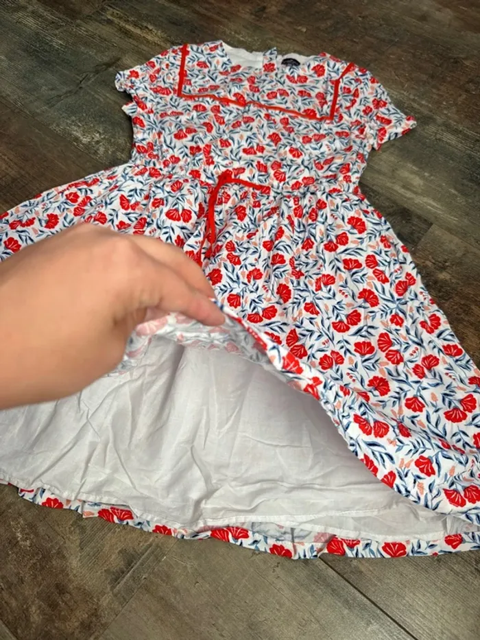 Robe doublée sergent major 9 ans - photo numéro 2
