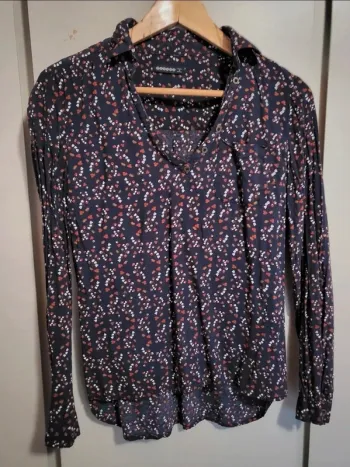 Blouse bonobo motif fleur