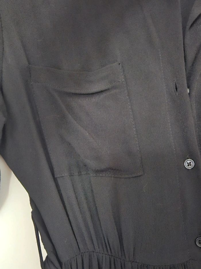 Robe chemise longue noire Monoprix - photo numéro 4
