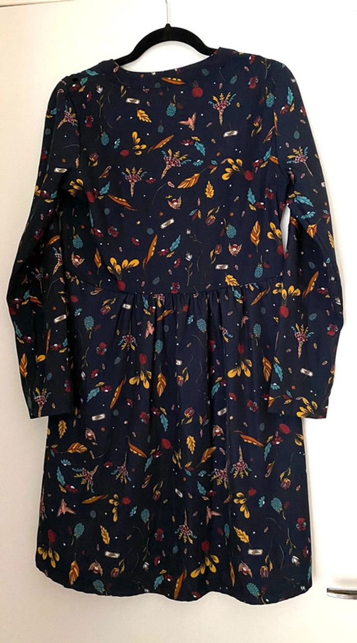 Robe Imprimée Avec Broderie Taille S - photo numéro 4