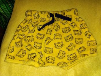 Ensemble  jaune bébé garçon