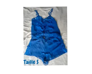 Caraco shorty bleu électrique taille S 💙