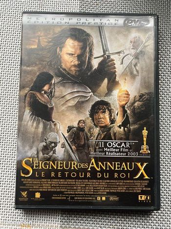 Le seigneur des anneaux le retour du roi (double DVD, édition prestige)