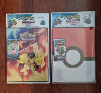 2 portefolio + Booster Pokemon 