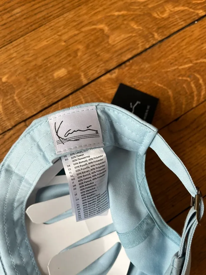 Casquette Karl Kani bleu - photo numéro 3