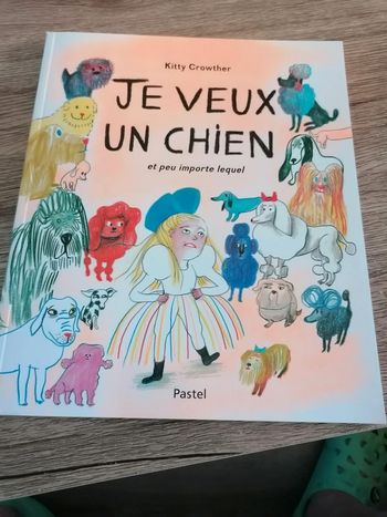 Livre je veux un chien