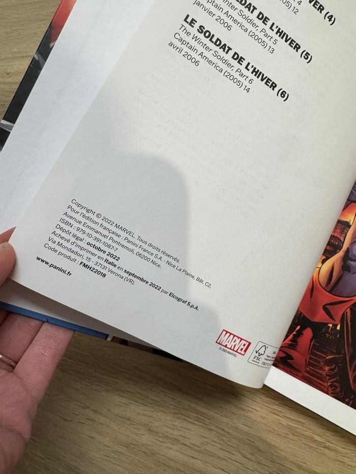 Livre captain america le soldat de l’hiver - photo numéro 4