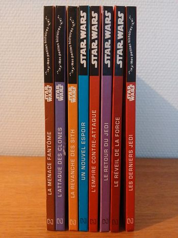 Lot livres star wars mes petites histoires