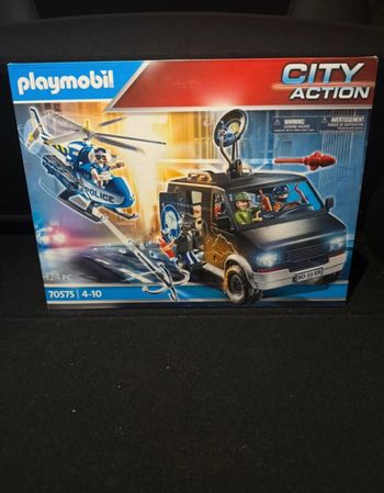 Playmobil - Police Camion de bandits et policier