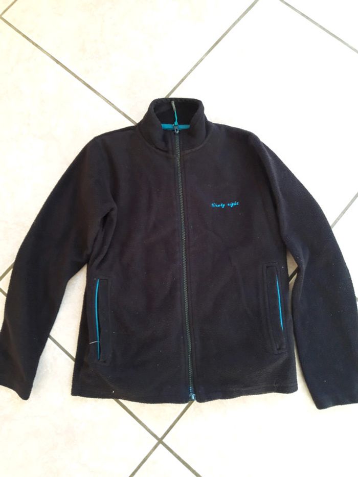 Gilet zippé polaire garçon 10 ans