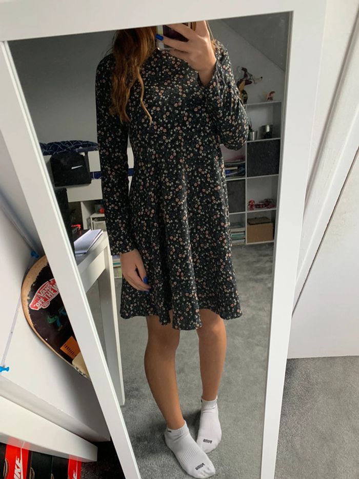 Robe imprimée fleur minie molly - photo numéro 2